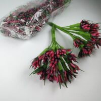 Тичинка гостра 10см бордо Т1