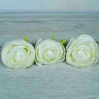 Квітка ранункулюса 6см Білий G1099