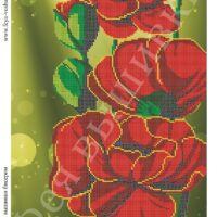 Фея Вышивки В-474 Маки, схема под бисер