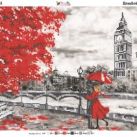 Фея Вышивки В-475 Влюбленная пара, схема под бисер