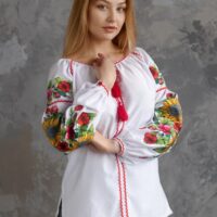 Блуза жіноча 4558 42р біла