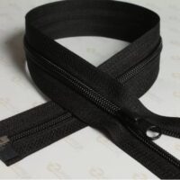 Блискавка спіраль Т7 70см чорна