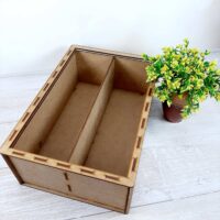 ПА-К-026-5 Коробка 23*34*12см с 1 перегородкой без крышки