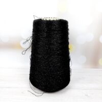 DISPO N TOREADOR 1800м/100г черный с люрексом светлый