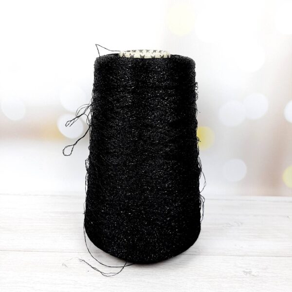 DISPO N TOREADOR 1800м/100г черный с люрексом светлый