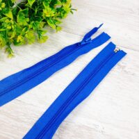 Молния разъемная справа, витая, Т5, 85см, сапфир 340