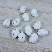 Заготовка із пінопласту Яйце перепилине 3,5см біле 435