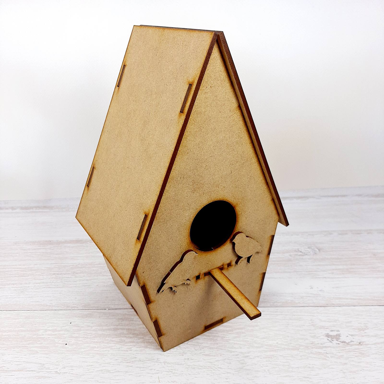 ПА-ДД-0024 Кормушка для птичек. Скворечник 14*16*23,5см