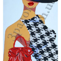 ЮМА 4311 Модница, схема под бисер