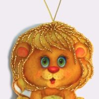 Заготовка из фетра F035 Львенок