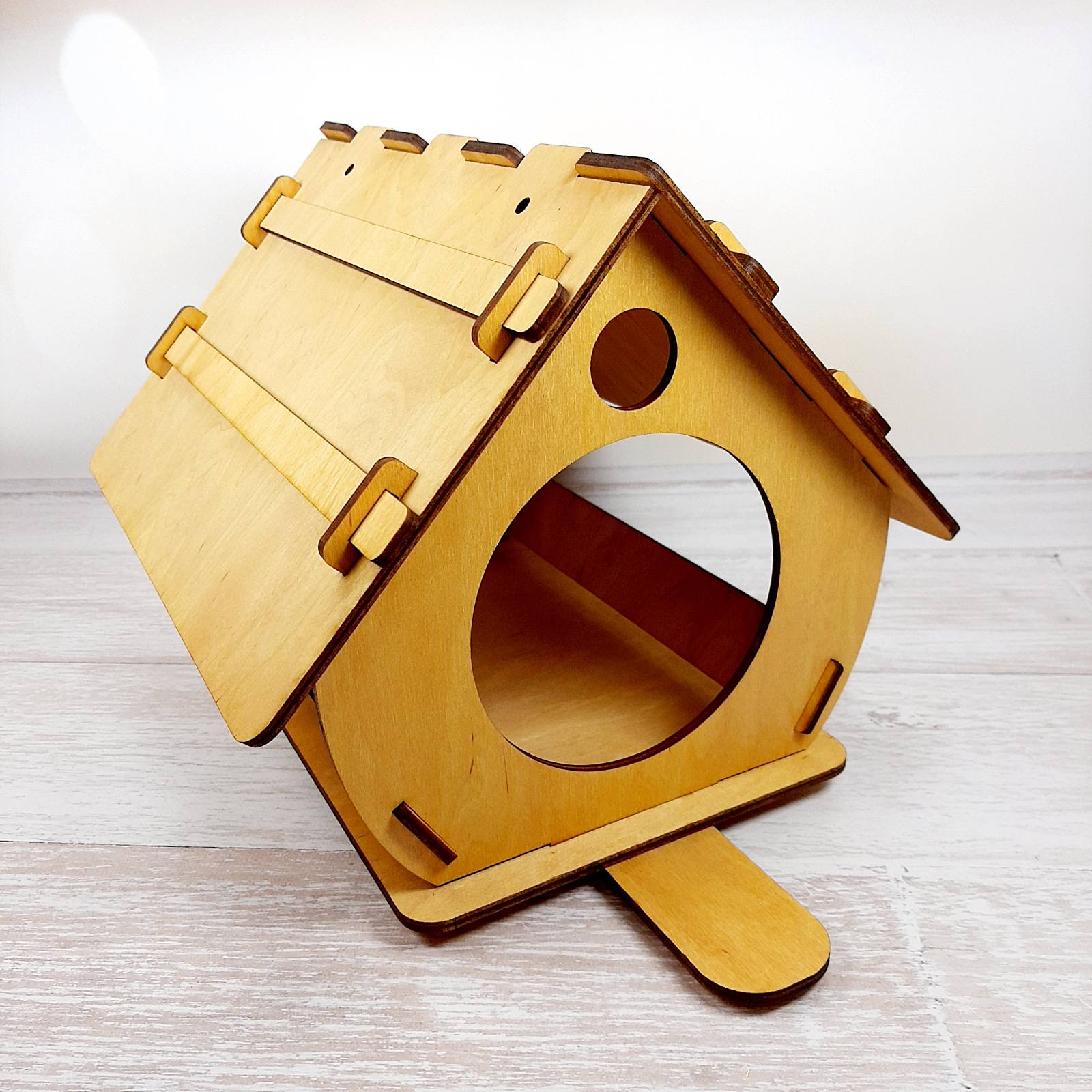 ПА-ДД-0022 Кормушка для птичек 18*19*16см