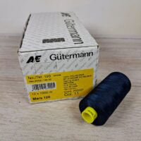 Нитка Mara120 Gutermann поліестер 1000м 11 темно-синій