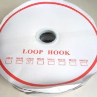 Липучка клейова 2,5см самоклеюча біла 657-л-0096 К2С7-4001