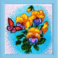 Butterfly 931 Букетик, схема для вышивания бисером