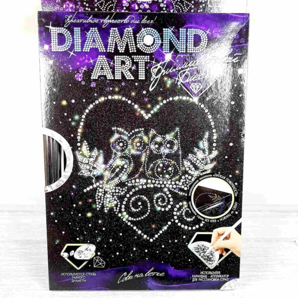 DIAMOND ART Набір для творчості Діамантовий блиск Сови DT DAR-01-03