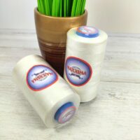 Нитка поліестер 40/2 5000ярд 286 молочний MAXIMA