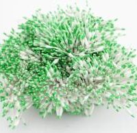 Тичинки великі на нитці зелені 0,5см 24шт