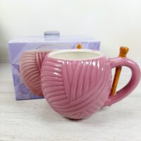 Кухоль керамічний Моток 500мл рожевий N4371.6
