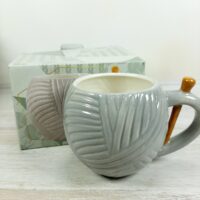 Кухоль керамічний Моток 500мл сірий №4371.5