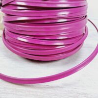 Кедер рожевий 4*7мм PVC