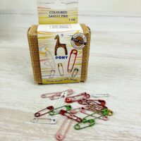 PONY Шпильки англійські декоративні Jute Box Mix 85552/01 100шт