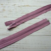 Молния разъемная, витая, Т5, 60см, нейлон, 0316 фуксия