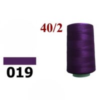 Нить полиэстер 40/2 4000ярд 019 фиолет
