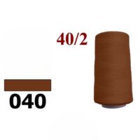 Нить полиэстер 40/2 4000ярд 040 красно-коричневый