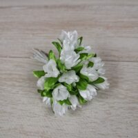 Букет тюльпанів 1*2*7см 10шт білий