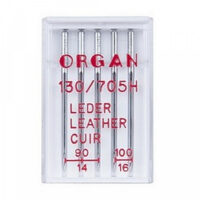 ORGAN (Японія) Голки машинні побутові Leather №90-100 (5 шт)