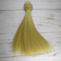 Волосся для ляльок пряме 15см L.SFP-022 світло-русяве