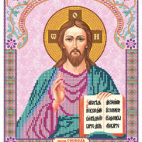 ЮМА 440 Господь Вседержитель, схема под бисер