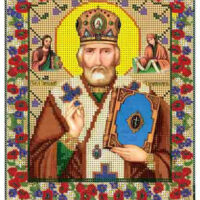 ЮМА 434 Св. Николай Чудотворец, схема под бисер