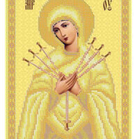 ЮМА 44 Б. Семистрельная, схема под бисер