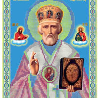 ЮМА 48 Св. Николай Чудотворец, схема под бисер