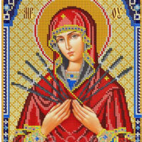 ЮМА 485 Б. Семистрельная, схема под бисер