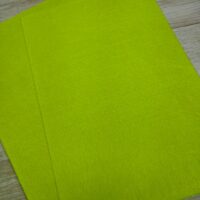 Фетр м'який 1,3мм 20*30см РА-016 кислотно-лимонний VDV
