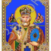 ЮМА 4161 Св. Николай Чудотворец, схема под бисер