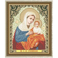 ArtSolo VIA 4243 Ікона Божої Матері Урюпинська, схема під бісер