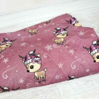 Ткань хлопок Турция 1,5м новогодний оленёнок