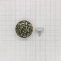 Пуговица джинсовая 17мм антик 3275