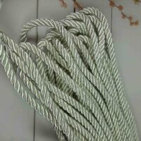 Шнур полиестер белый 4мм 6214