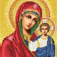 Бісер Арт Схема вишивки бісером (хрестиком) «Божа Матір Казанська» (210)