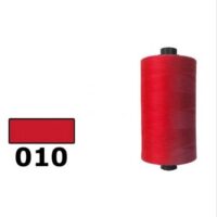 Нитки армированные Поли-поли 28S/2 45ЛЛ 200ярд 010 красная 35776