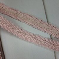 Тесьма вьюнок Хасер11розовый 13мм 6450