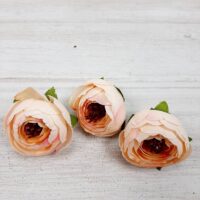 Квітка ранункулюса 4см Пудра ГР3