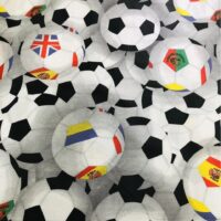 Хлопковая ткань (бязь Gold) 220см Футбол