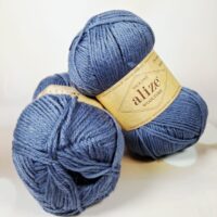 Алізе Вултайм (Alize Wooltime) 100г/200м 0370 джинс