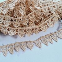 Мереживо макраме 2,5см беж TJ-10060
