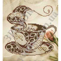 ЮМА 4147 Кофе с ароматом любви, схема под бисер